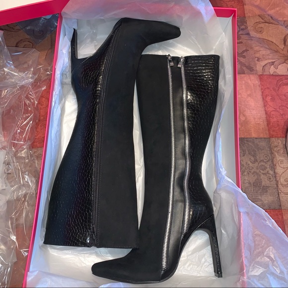 Kioni Zip Up Stiletto Boot - Picture 6 of 8